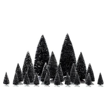 Lemax - Assorted Pine trees set of 21 - Nu Voorverkoop