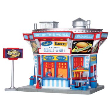 Lemax - Astro Burgers - Set van 2