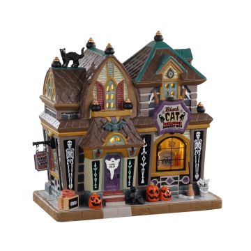 Spooky Town - Black Cat Halloween Decor