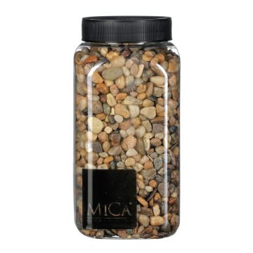 Bruine Decoratie Steentjes 650ml - Mica Decorations