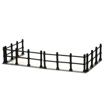 Lemax - Canal Fence - Set van 4 - Nu Voorverkoop