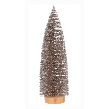Champagne Glitter Kerstboom 25 cm - House of Seasons