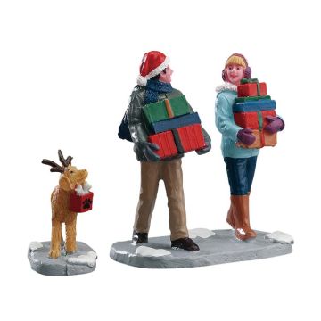 Lemax - Christmas Party - Set van 2