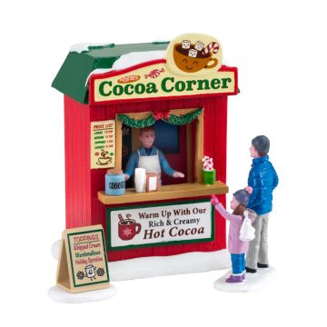 Lemax - Cocoa Corner set of 3 - Nu Voorverkoop