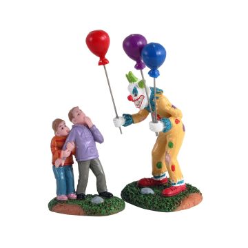 Spooky Town - Creepy Balloon Seller - Set van 2