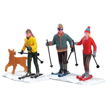 Lemax - Cross-Country Friends - Set van 2