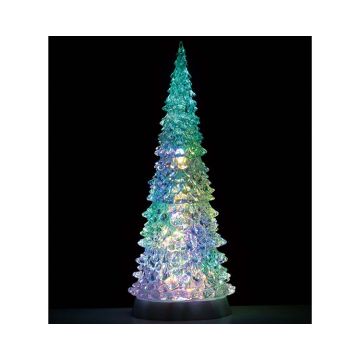 Lemax - Crystal Lighted Tree 4 Color Changeable And Color - XL - Nu Voorverkoop