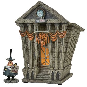 Department 56 - Halloween Town City Hall - Set van 2