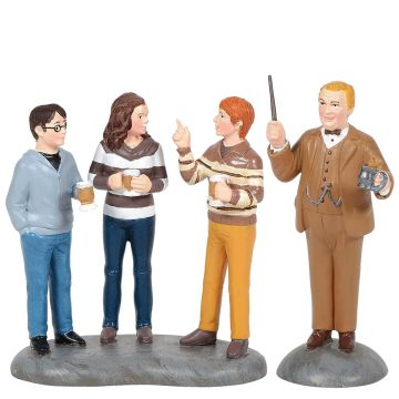 Department 56 - Professor Slughorn & the Trio - Set van 2