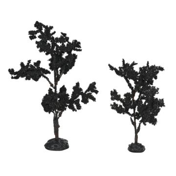 Department 56 - Forboding Crowns Tree - Set van 2