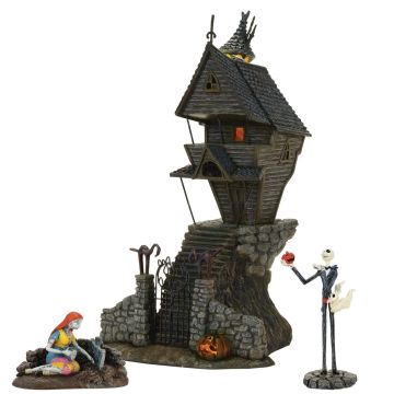 Department 56 - Jack's House with Jack & Sally