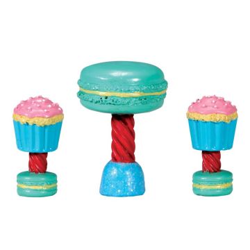 Lemax - Dessert Table Set - Set van 3