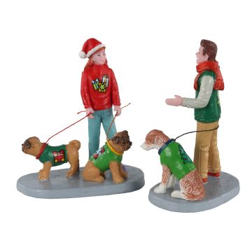 Lemax - Festive Friends - Set van 2