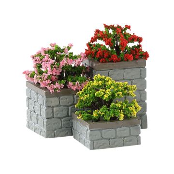 Lemax - Flower Bed Boxes - Set van 3