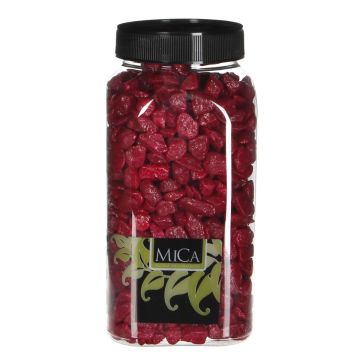 Fuchsia Decoratie Steentjes 650ml - Mica Decorations