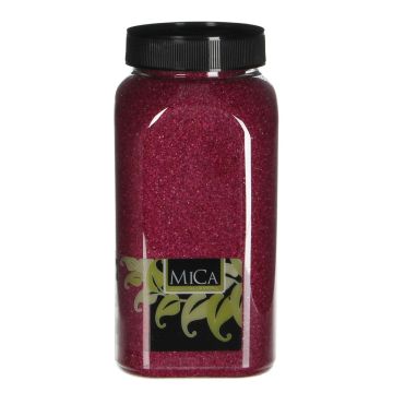 Fuchsia Decoratie Zand 650ml - Mica Decorations