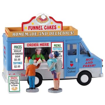 Lemax - Funnel Cakes Food Truck - Set van 4