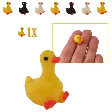 Geel Miniatuur Eendje