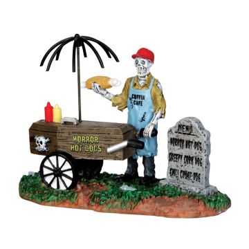 Spooky Town - Ghoul Hot Dog Vendor