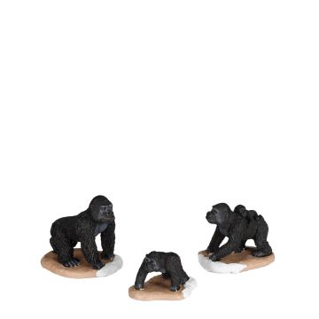 Luville - Gorilla Family 3 stuks