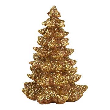 Gouden Dennenboom 12cm - Polystone - Wurm
