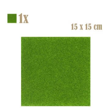 Grasmatje Vierkant 15 x 15 cm