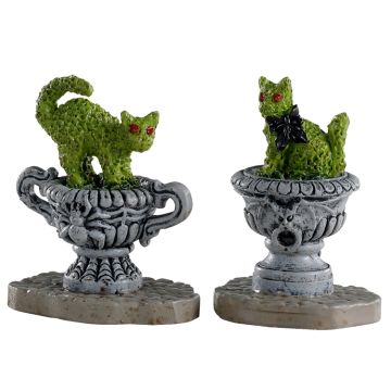 Spooky Town - Haunted Topiary - Set van 2