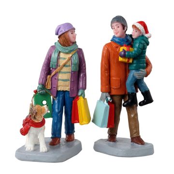 Lemax - Holiday Shoppers set of 2