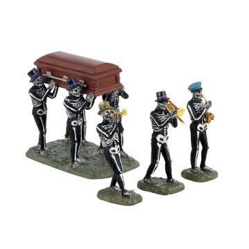 Spooky Town - Jazz Funeral - set of 4