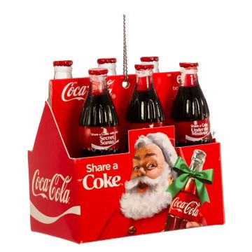 Kurt S. Adler - Coca-Cola Sixpack Ornament