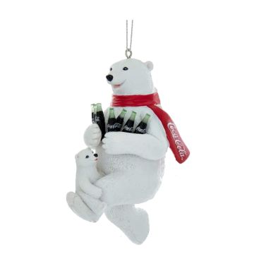 Kurt S. Adler - Coca-Cola Polar Bear with Cub Ornament