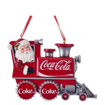 Kurt S. Adler - Coca-Cola Train with Santa Ornament