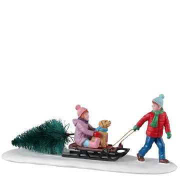 Lemax - Bringing Home Our Tree - Nu Voorverkoop