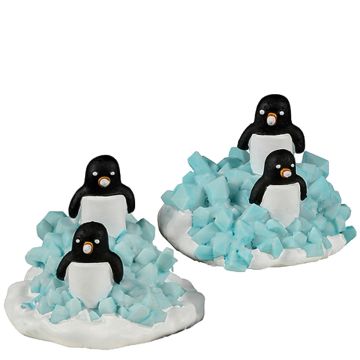 Lemax - Candy Penguin Colony - Set van 2