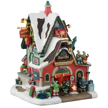 Lemax - The Elf Service Sleigh & Sled Repair