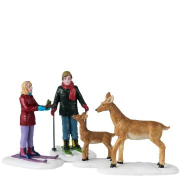 Lemax - Friendly Wildlife - Set van 4 - Nu Voorverkoop