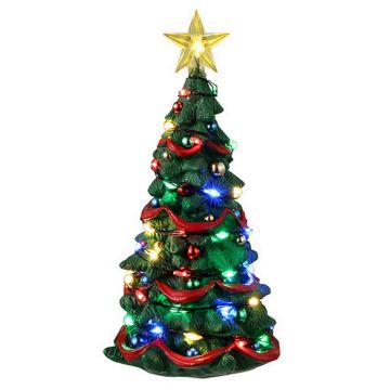 Lemax - Joyful Christmas Tree 12.5 cm - Met Licht 