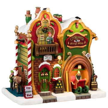 Lemax - Li'l Murph's Sleigh Shop - Nu Voorverkoop