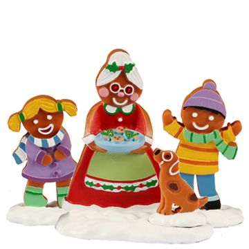 Lemax - Mrs. Claus And Cookies - Set van 3