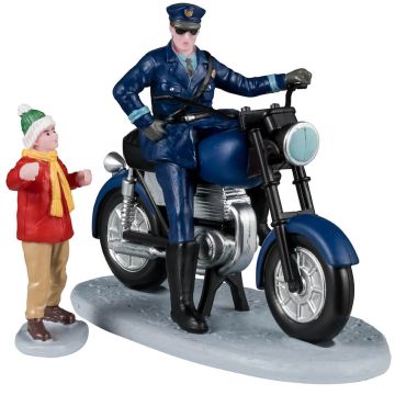 Lemax - Police Officer - Set van 2 - Nu Voorverkoop