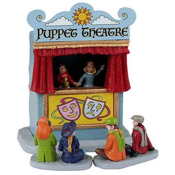 Lemax - Puppet Theatre - Set van 3