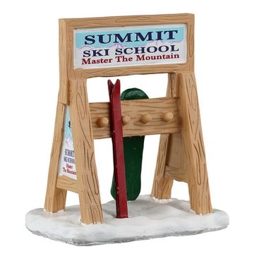 Lemax - Ski Rack Sign