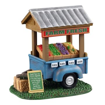 Lemax - Farm Fresh Vegetable Trailer