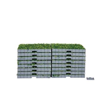 Lemax - Plaza System - Grass - Square - Set van 16