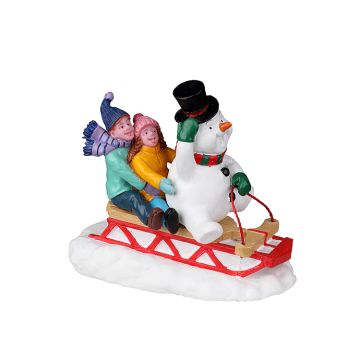 Lemax - Sledding With Frosty 