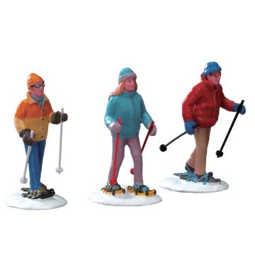 Lemax - Snowshoe Walkers - Set van 3 