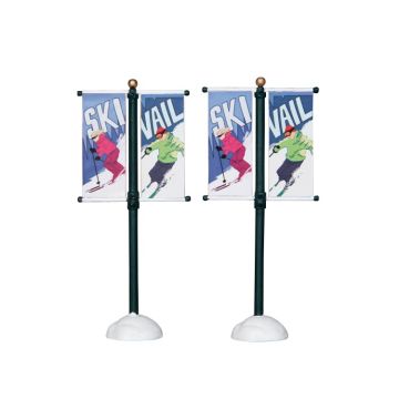 Lemax - Street Pole Banner - Set of 2