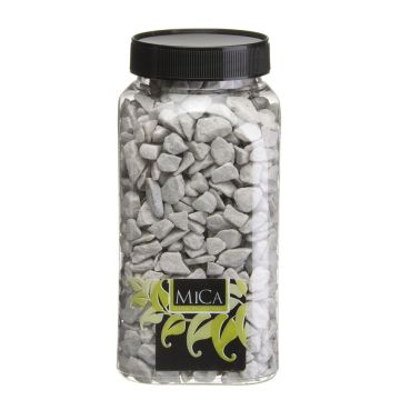 Lichtgrijze Decoratie Steentjes 650ml - Mica Decorations