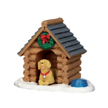 Lemax - Log Cabin Dog House