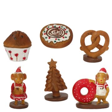 Lumineo - Mouse Bakery Figurine Set B